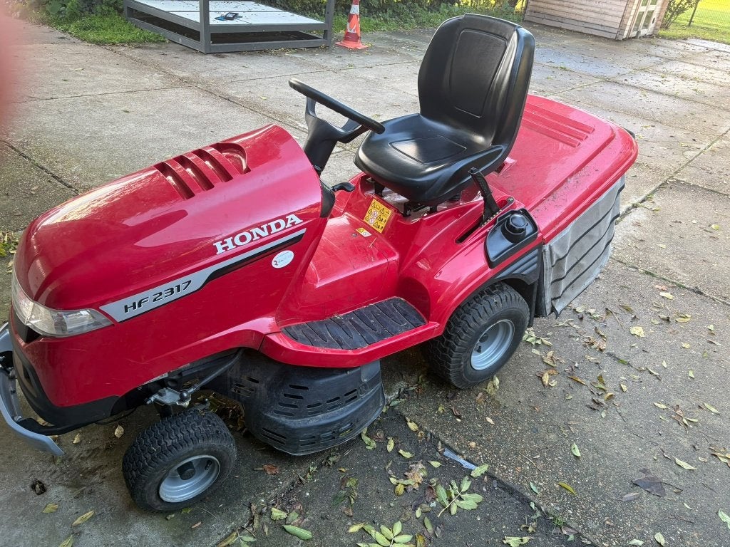 Honda HF 2317 Zitmaaier – Goed werkend – Met opvangbak, Tuin en Terras, Ophalen, Honda, Gebruikt, Elektrische starter