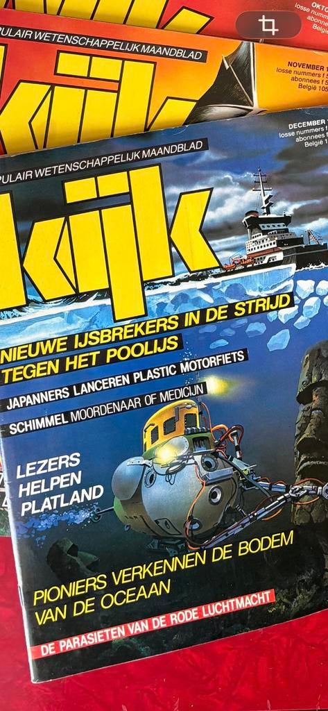 KIJK 1982 wetenschappelijk maandblad, Verzamelen, Tijdschriften, Kranten en Knipsels, Ophalen of Verzenden, 1980 tot heden, Tijdschrift