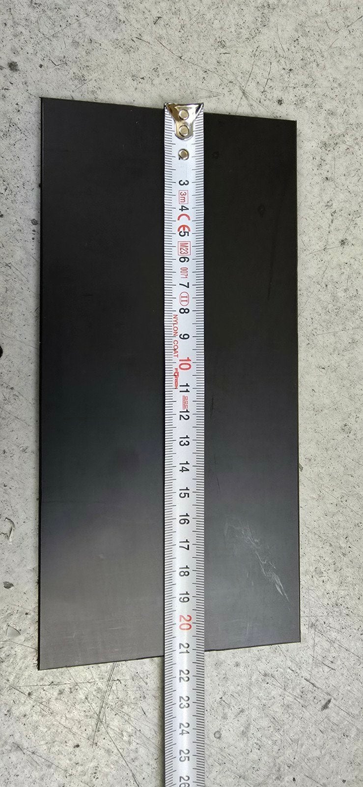 te koop kunststof PE 21cm x 10cm dikte 6mm plaatjes rest mat, Doe-het-zelf en Verbouw, Ophalen of Verzenden, Nieuw