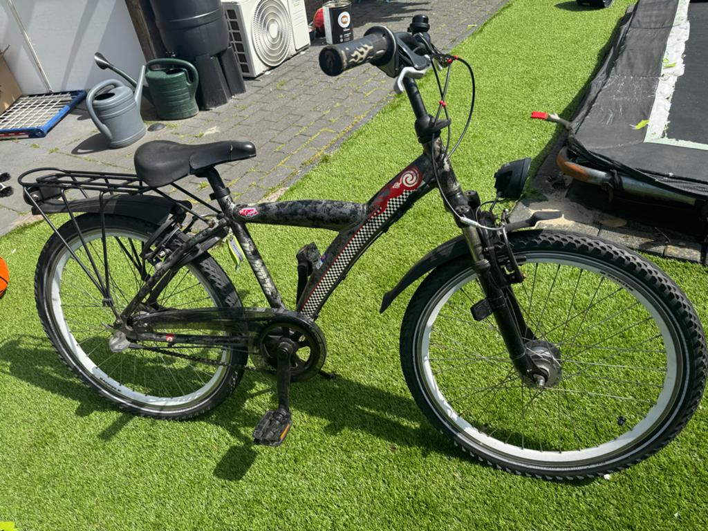 Batavus Snake 24 inch kinderfiets met naafdynamo, Ophalen, Gebruikt, Velgrem, 20 inch of meer
