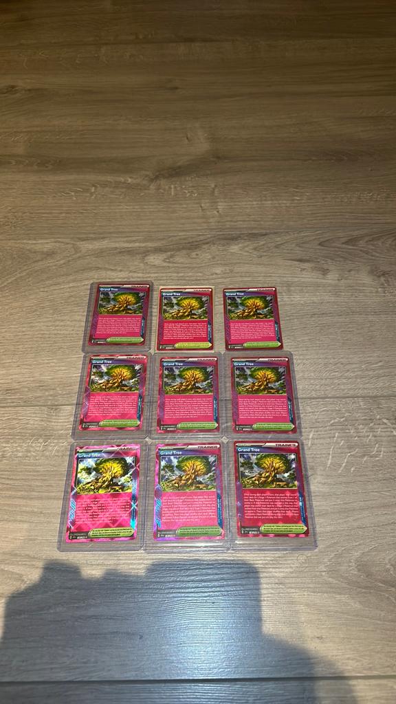 9x Grand Tree 136/142 - Shrouded Fable, Ophalen of Verzenden, Zo goed als nieuw