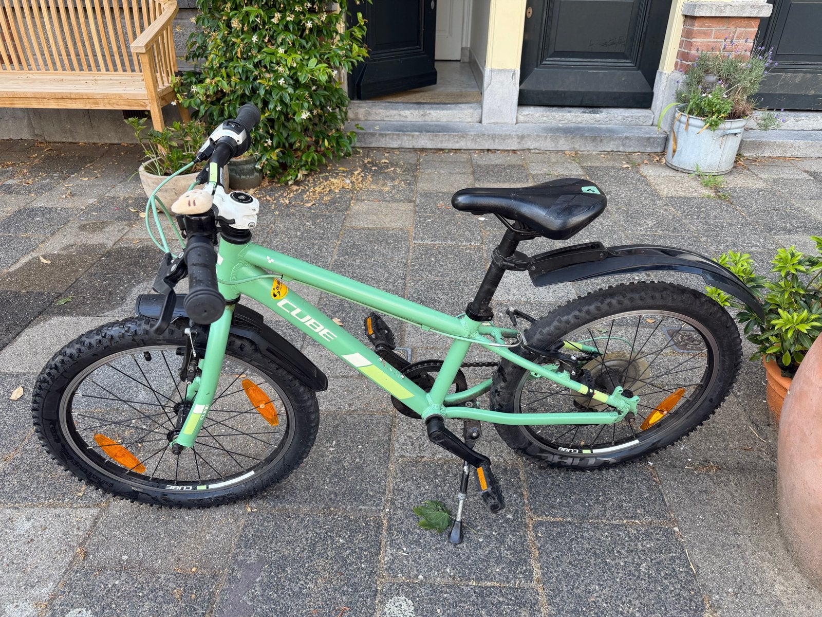 Nette Cube kinderfets mountainbike, 20 inch, Ophalen, Zo goed als nieuw, 20 inch of meer