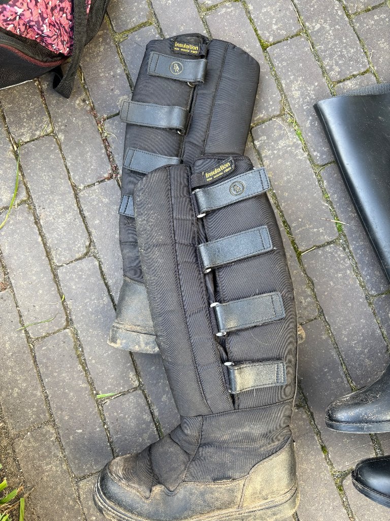 Winterrijlaarzen mt 37, Ophalen, Gebruikt, Kinderen, Ritssluiting