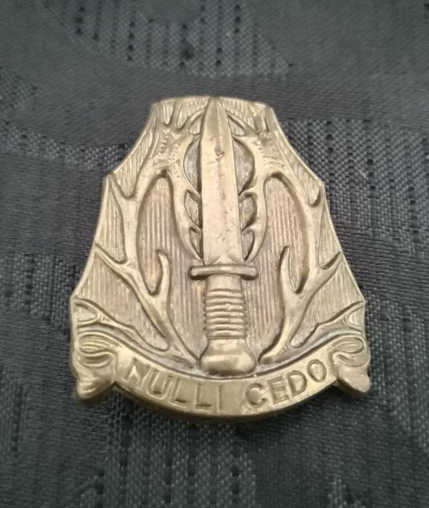 Stoottroepen, oud schouder embleem, Verzamelen, Verzenden, Landmacht, Nederland, Embleem of Badge