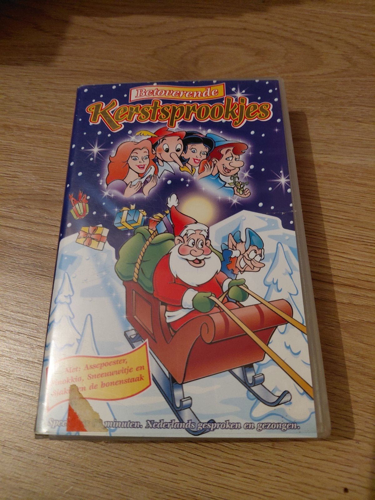 Betoverende Kerstsprookjes videoband., Gebruikt, Tekenfilm, Alle leeftijden, Ophalen of Verzenden