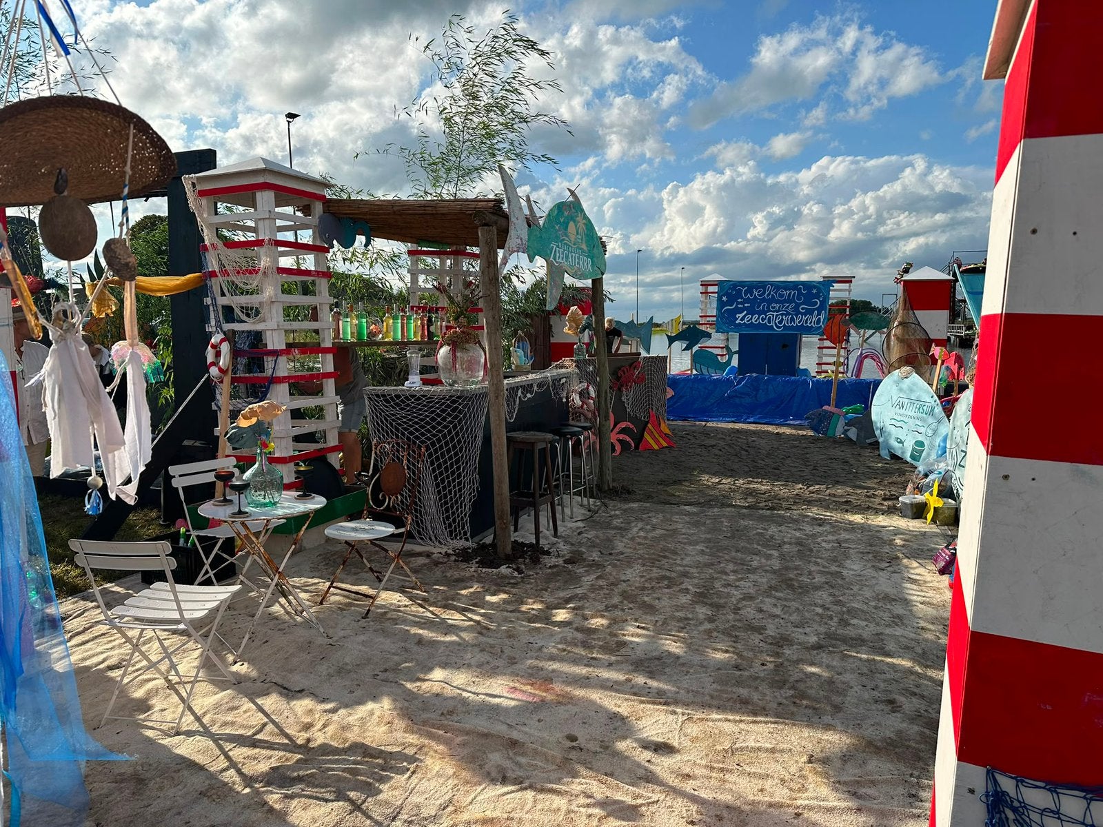 Straatversiering, Ophalen, Gebruikt, Feestartikel, Oranje of Koningsdag