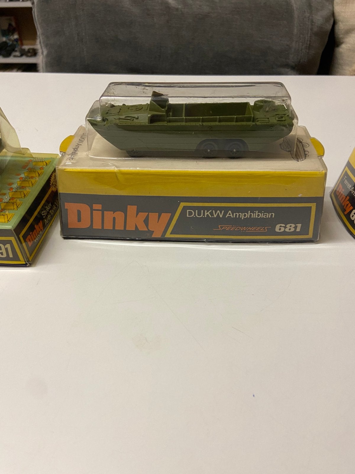 Dinky militair landings vaartuig 681, Antiek en Kunst, Ophalen of Verzenden