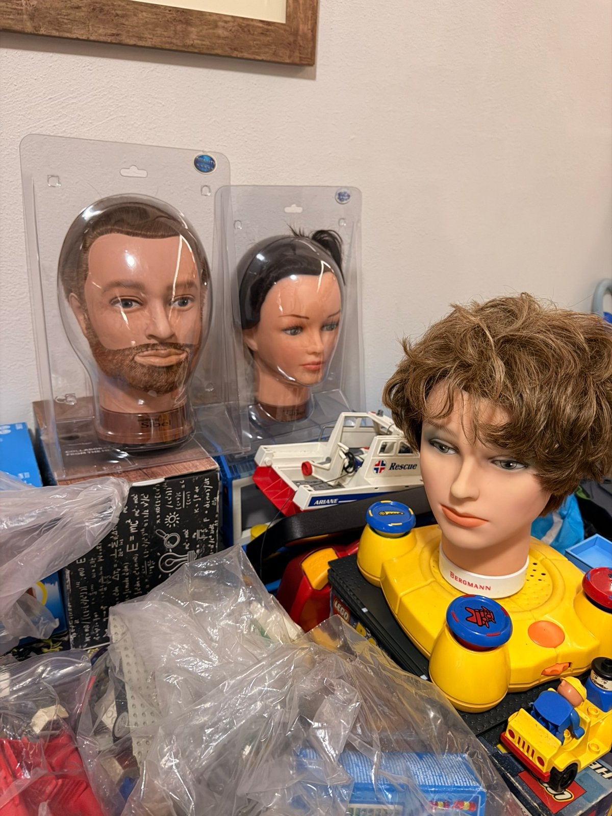 Professionele oefenhoofden voor kapperscholen, Ophalen of Verzenden, Nieuw