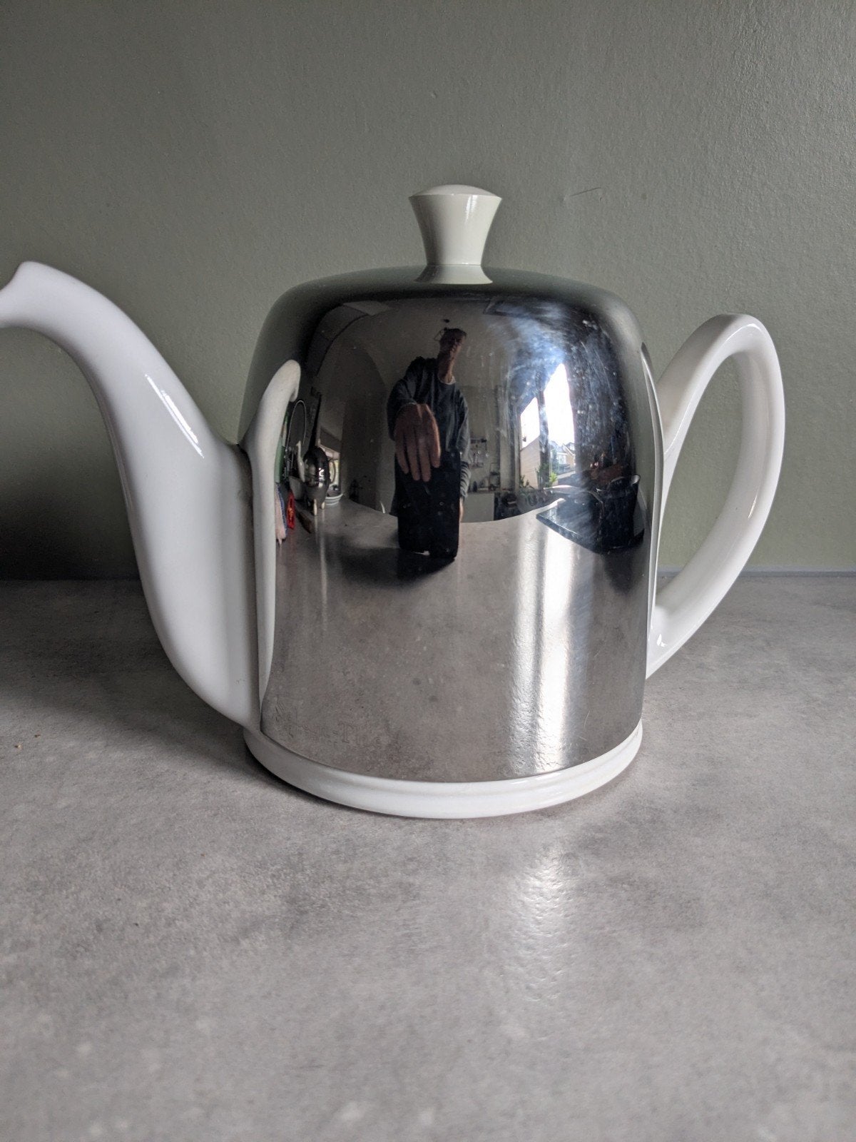 Theepot. Salam The., Ophalen of Verzenden, Zo goed als nieuw, Overige materialen, Pot, Bus of Blik