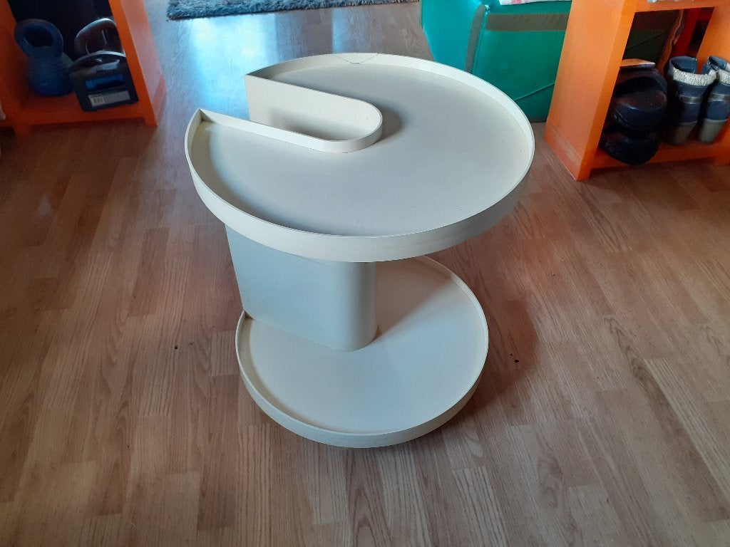 Jaren 70 design stoppino bar trolley kartell retro vintage, Gebruikt, ?, Kartell, ?