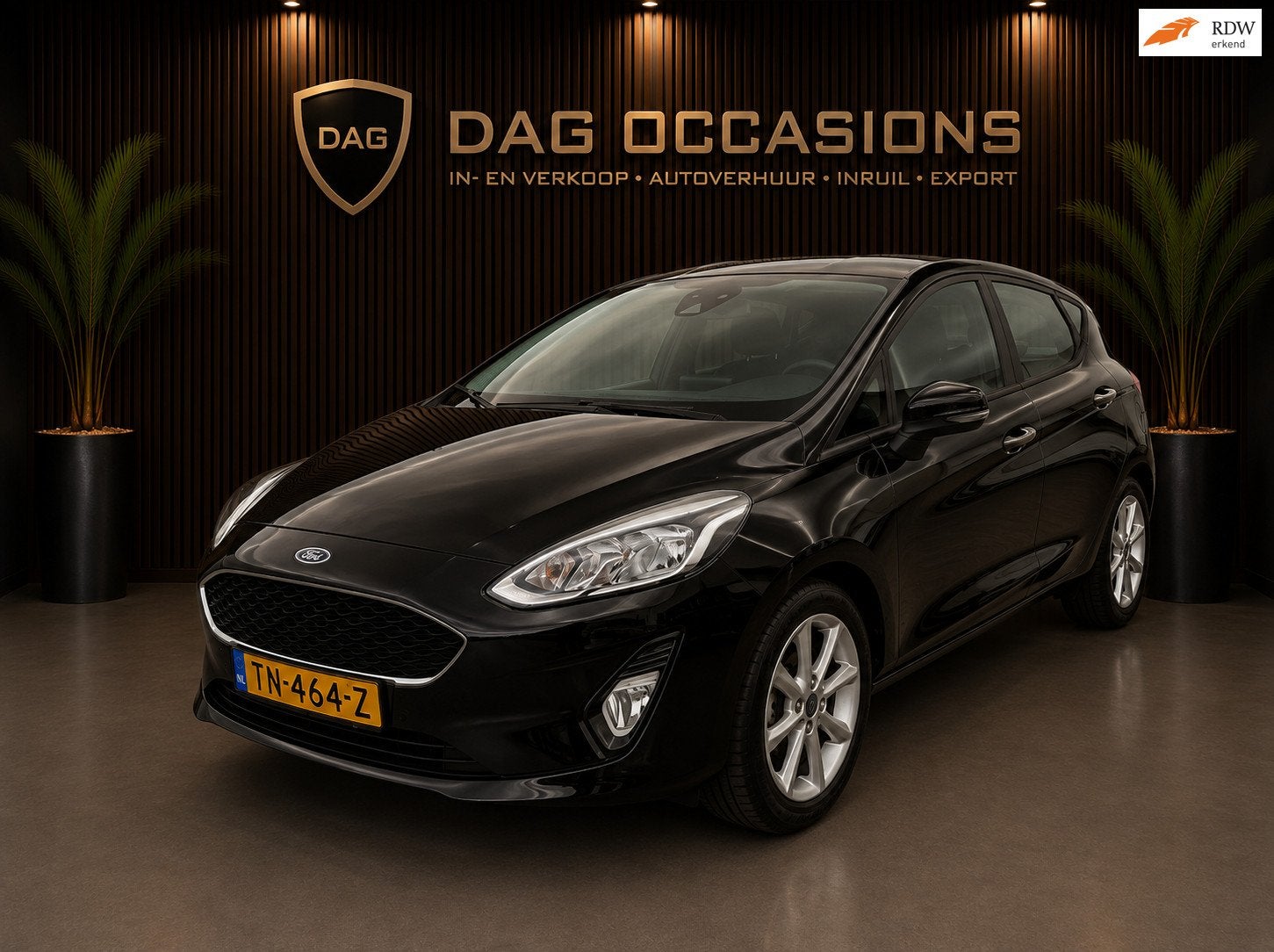 Ford Fiesta 1.1 Trend CARPLAY|CRUISE|LINE ASSIST|PDC|NAVI, Auto's, Ford, Stof, Zwart, Origineel Nederlands, Bedrijf