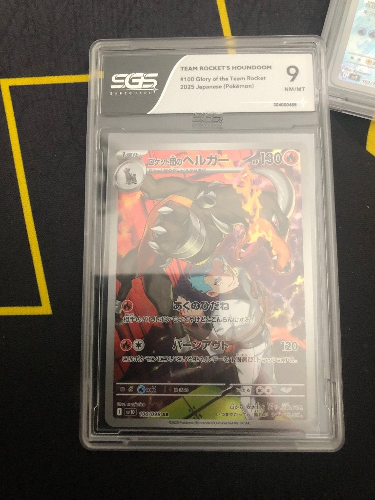 Pokemon slabs, Ophalen, Zo goed als nieuw, Meerdere kaarten, Foil