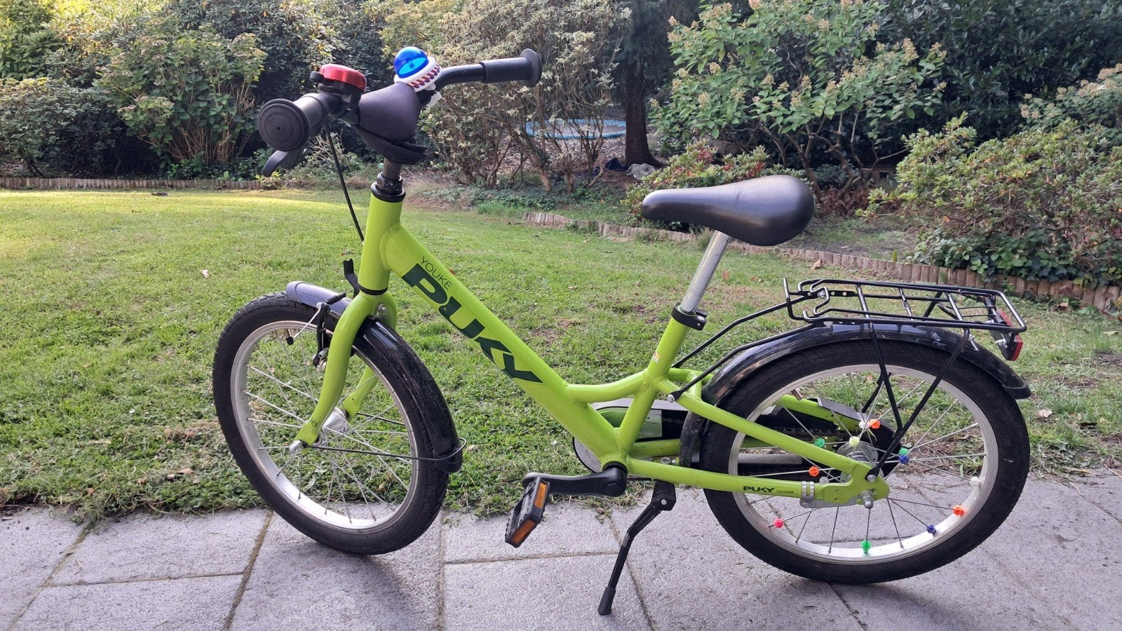 Puky kinderfiets - Zo goed als nieuw, Ophalen, Terugtraprem, 16 tot 20 inch, Puky