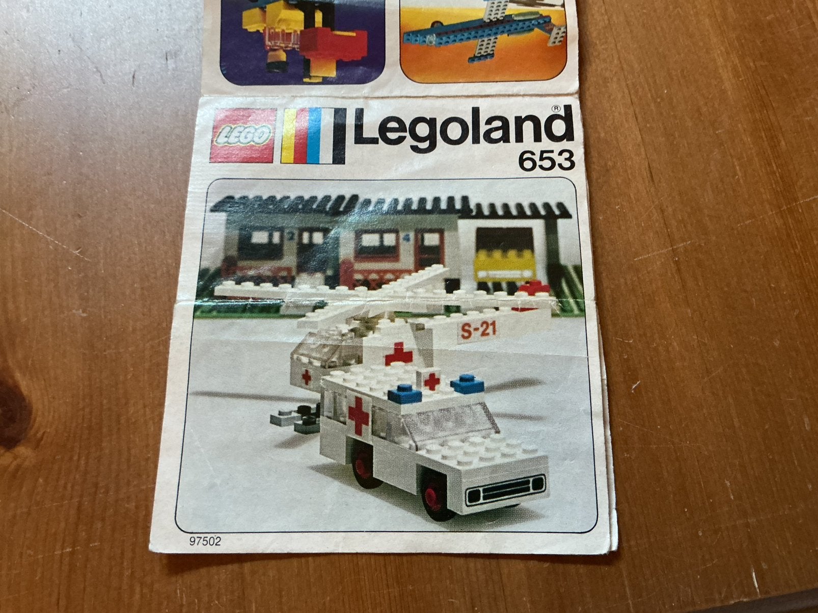 LEGO INSTRUCTIES VINTAGE UIT JAREN 70 en 80, Kinderen en Baby's, Speelgoed | Duplo en Lego, Verzenden, Gebruikt