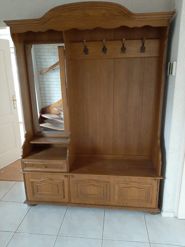 GRATIS ophalen! gangkast/ kapstok, Huis en Inrichting, Gebruikt, 150 tot 200 cm, 25 tot 50 cm, Overige houtsoorten