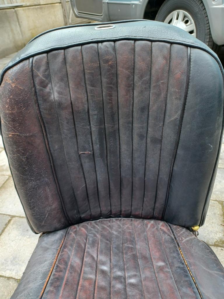 Oldtimer Autostoel - Gebruikt, Auto-onderdelen, Interieur en Bekleding, Ophalen, Gebruikt, Universele onderdelen