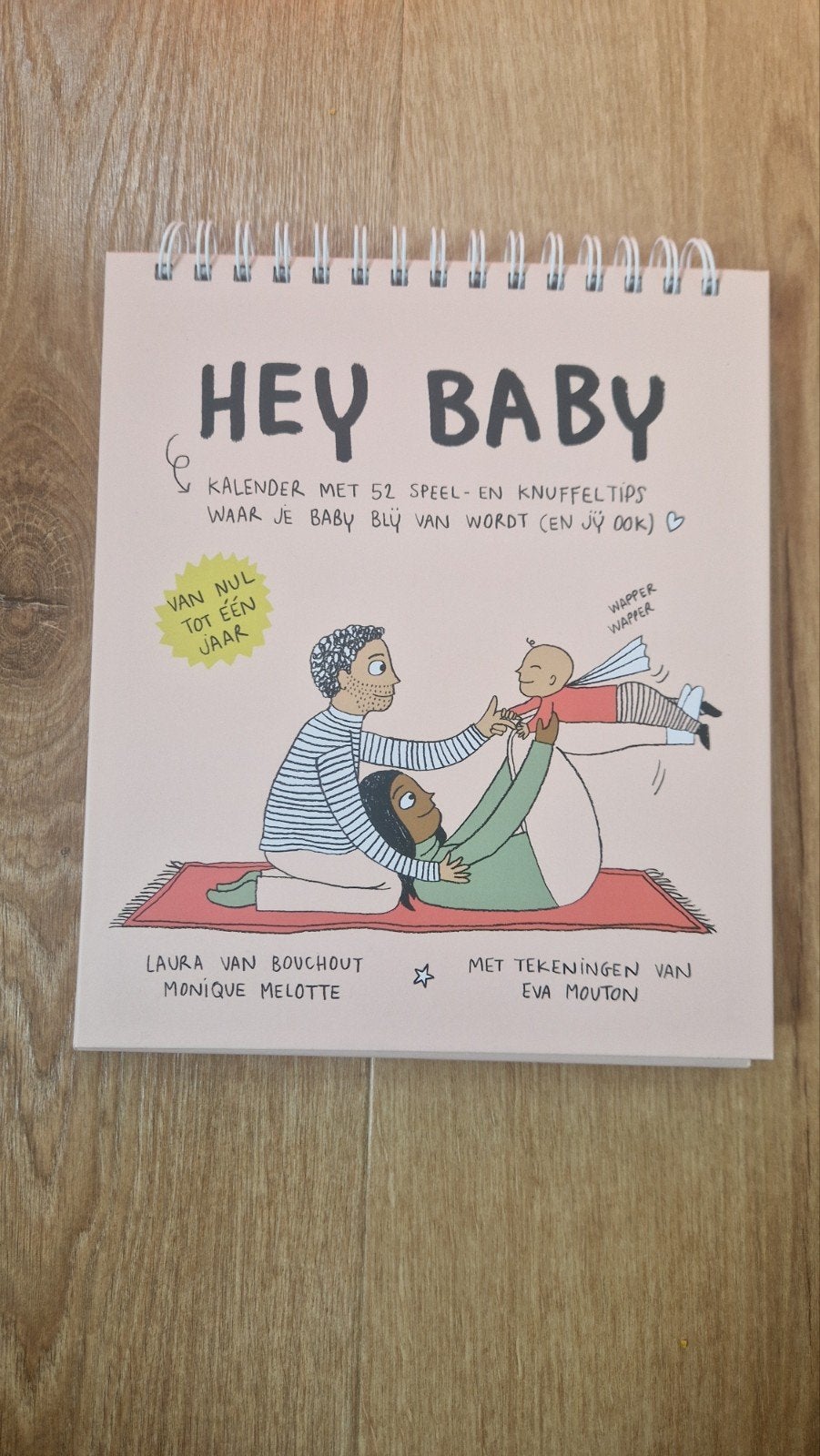 Monique Melotte - Hey baby, Ophalen of Verzenden, Zo goed als nieuw, Monique Melotte; Laura Van Bouchout