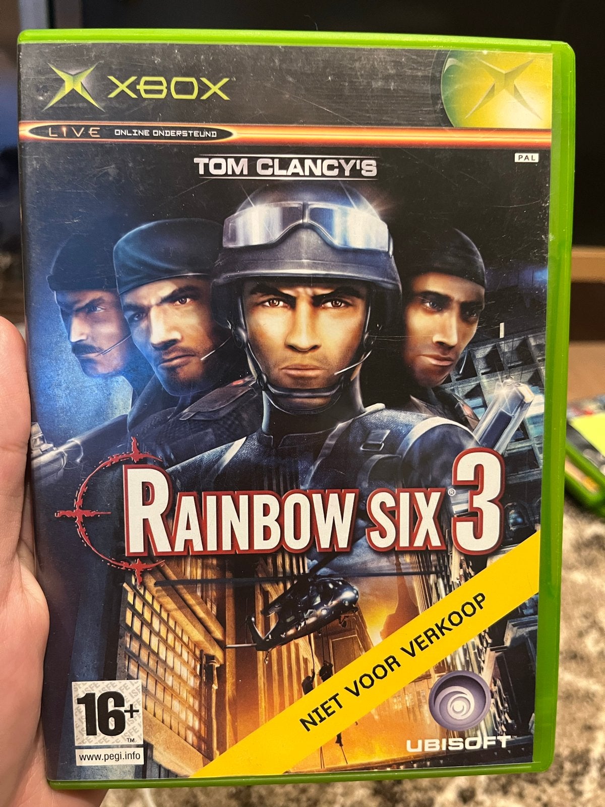 Tom Clancy's Rainbow Six 3 - Niet voor Verkoop (Xbox), Online, Gebruikt, Shooter, 1 speler