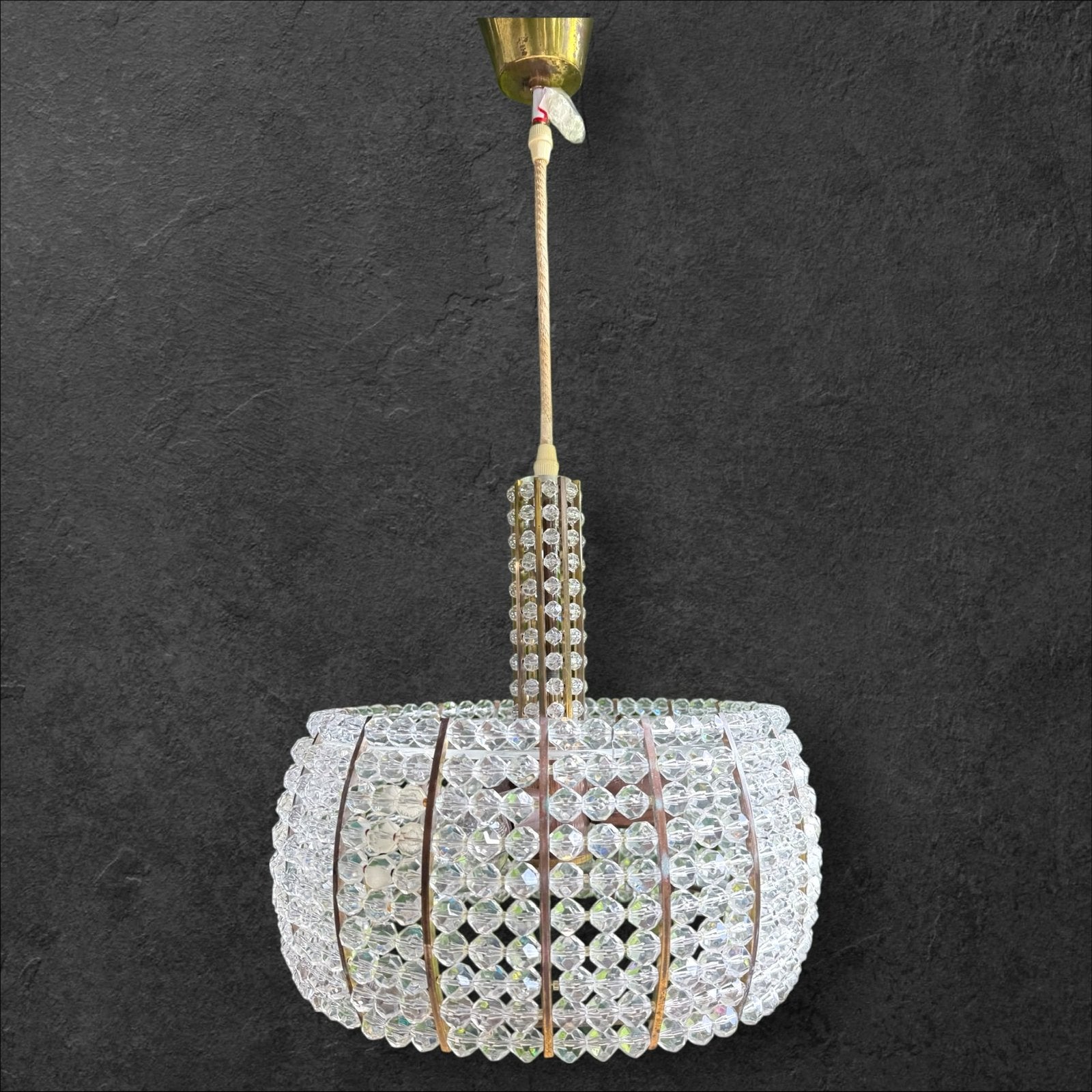 Zeldzame Emil Stejnar design lamp, Ophalen of Verzenden, Gebruikt, Glas, Vintage design empire regency retro art deco nouveau