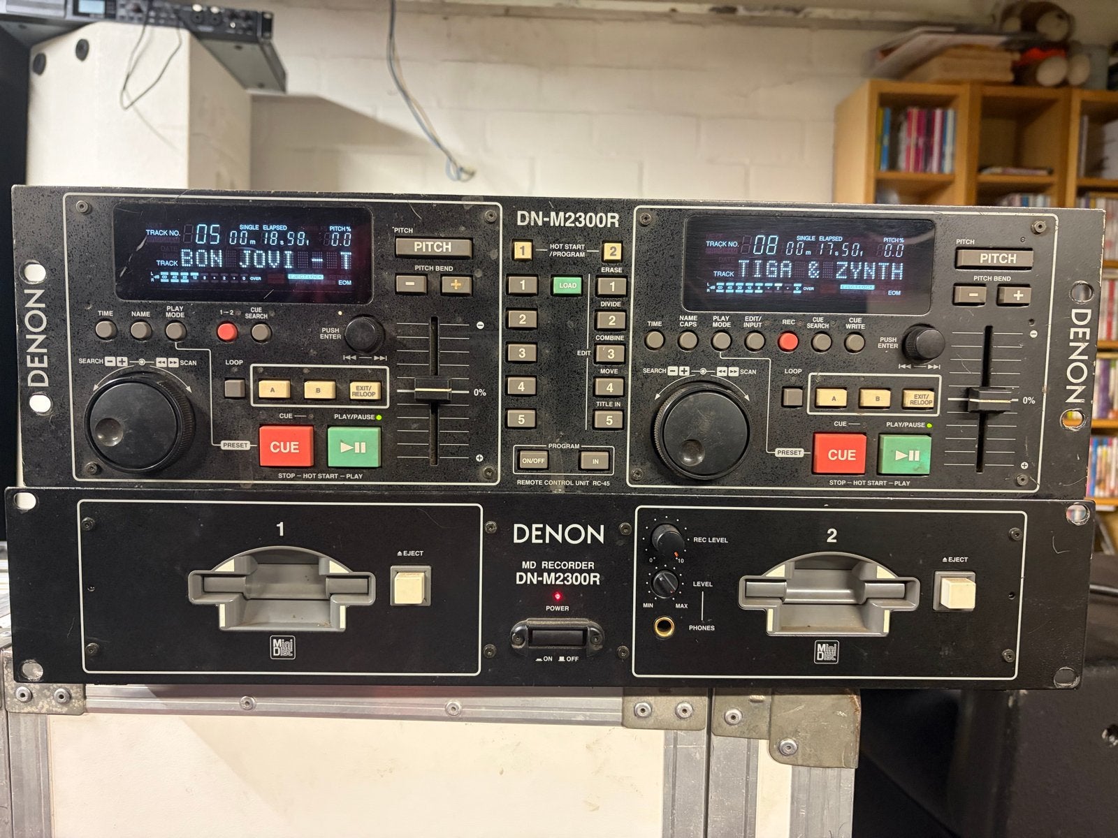 Denon DN-M2300R MD Recorder defect 1 deck, Ophalen of Verzenden, Gebruikt