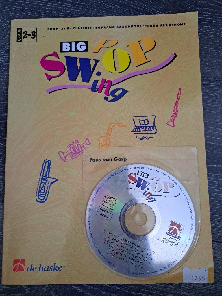 Big Pop Swing (SWOP), Muziek en Instrumenten, Ophalen of Verzenden, Zo goed als nieuw, Artiest of Componist, Saxofoon