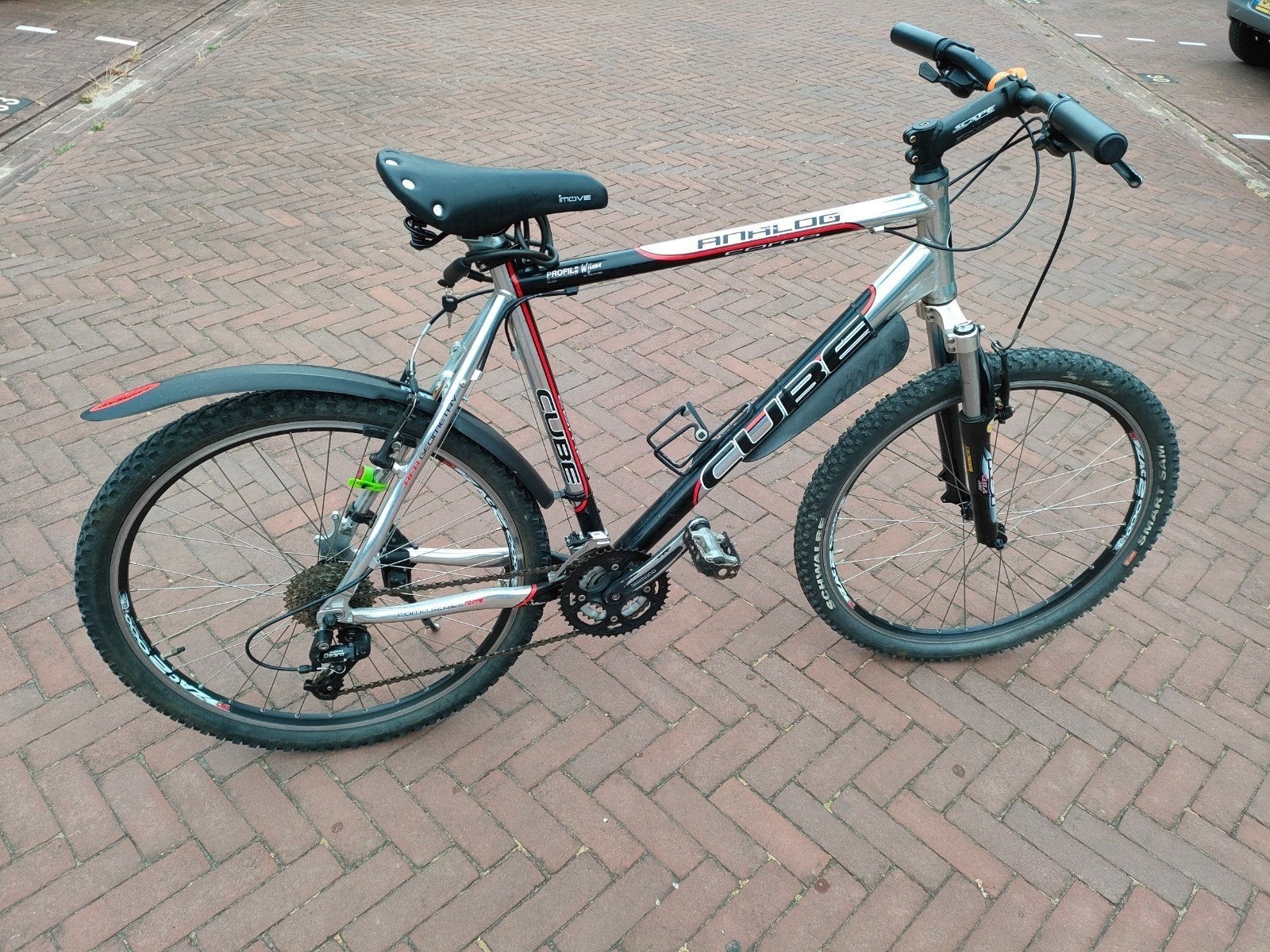 Cube mountainbike 26 inch met 27 speed en ATB, Fietsen en Brommers, Heren, 49 tot 53 cm, Zo goed als nieuw, Ophalen