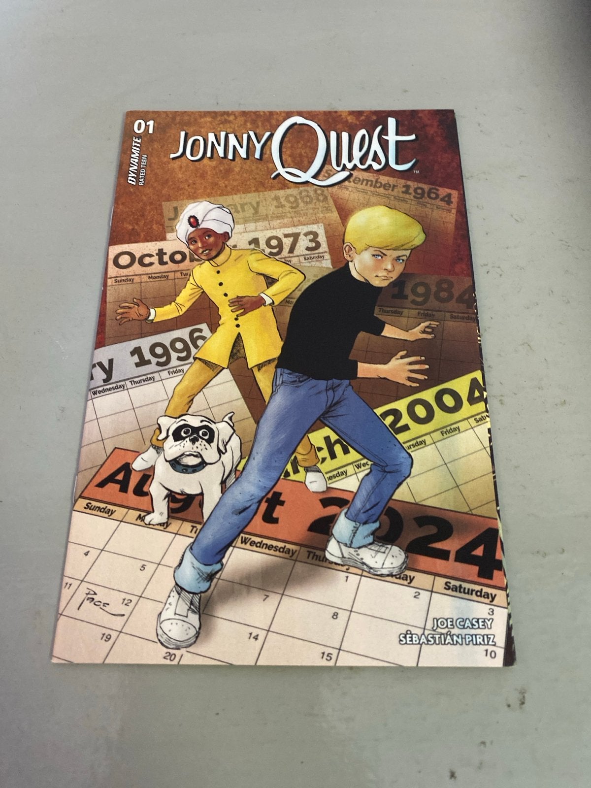 Jonny Quest #1 Richard Pace Variant Comic, Eén comic, Ophalen of Verzenden, Zo goed als nieuw, Amerika