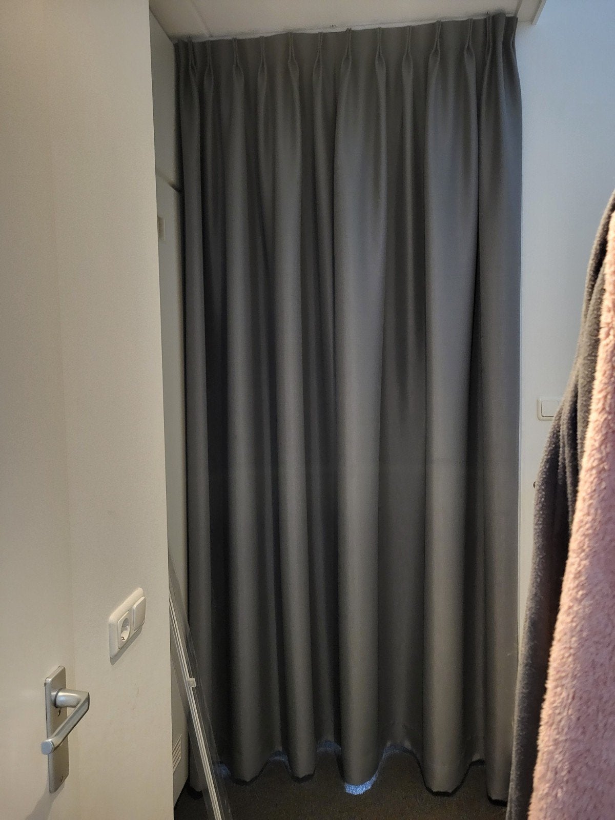 gordijnen grijs 2 stukken van 90 bij 240 cm Hema, Ophalen, 90 cm, Overige merken, Zo goed als nieuw