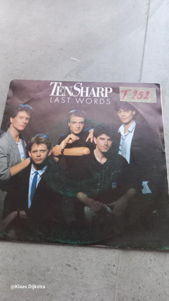 Ten Sharp - Last Words, Gebruikt, 7 inch, Ophalen of Verzenden, Pop
