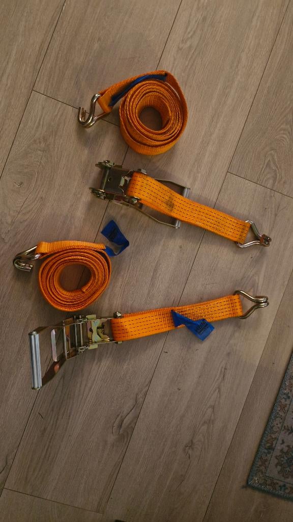 Huis *Spanbanden 2 sets Hbm*, Auto diversen, Ophalen of Verzenden, Zo goed als nieuw
