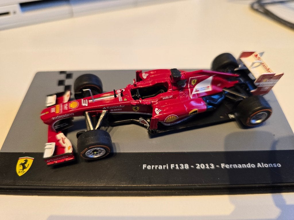 Ferrari F138 2013 Fernando Alonso, Ophalen of Verzenden, Gebruikt, Auto, Overige merken