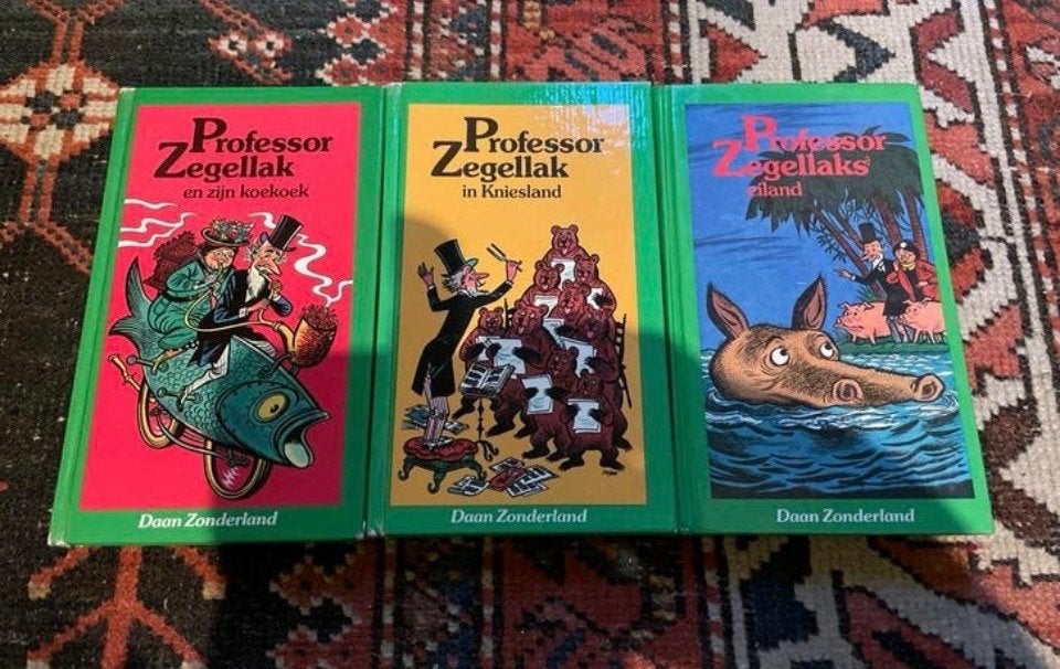 Professor Zegellak boekenreeks - Daan Zonderland, Boeken, Ophalen of Verzenden, Gelezen, Fictie algemeen
