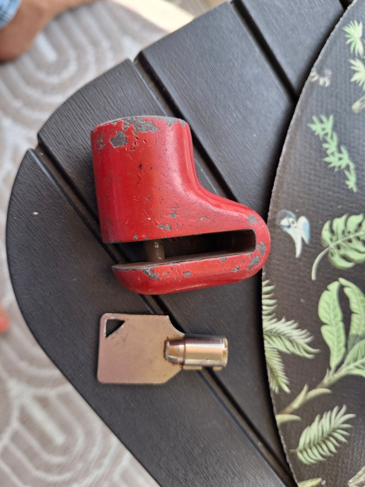 schijfremslot scooter, Ophalen, Gebruikt, Overige typen