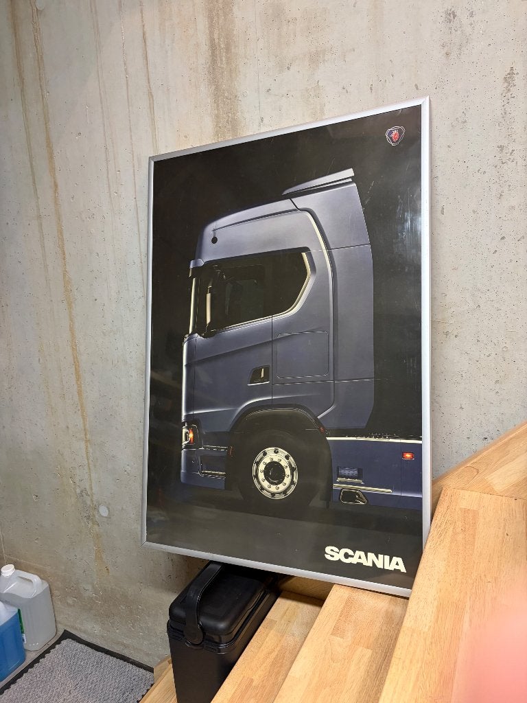 5 X poster van Scania, Verzamelen, Ophalen of Verzenden, Zo goed als nieuw, Auto's