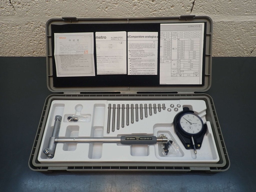 Mitutoyo Binnenmeettaster 100-160mm , als nieuw , 511-175, 20-1, Sakado 1-Chome, Takatsu-ku, Kawasaki-shi, Kanagawa 213-8533, Japan