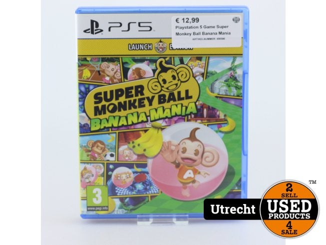 Playstation 5 Game Super Monkey Ball Banana Mania