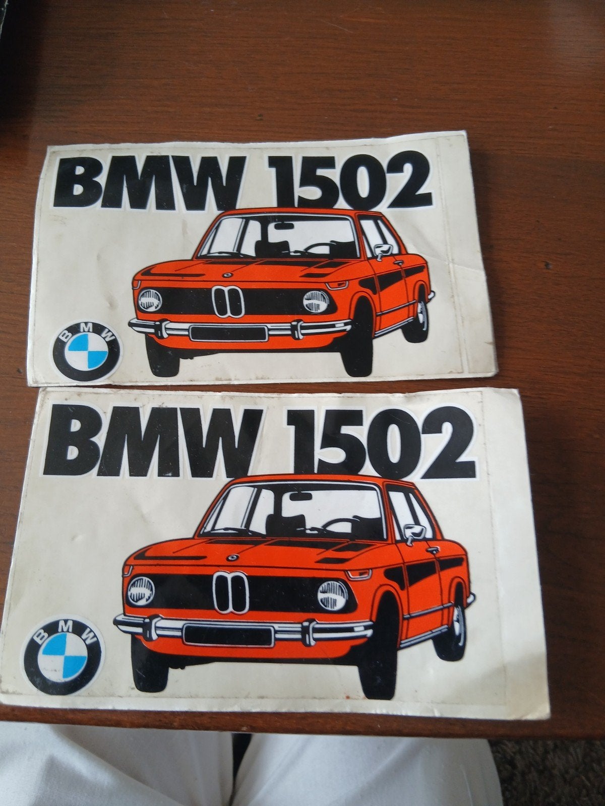 2x Originele bmw stickers, Ophalen of Verzenden