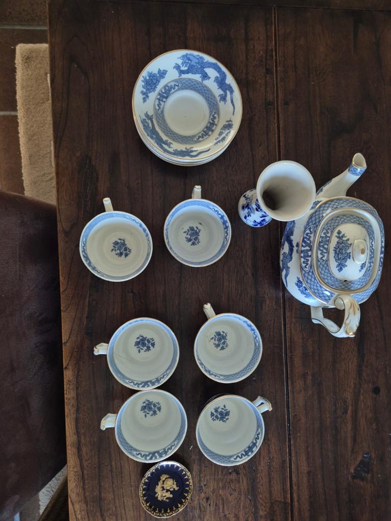 Antieke japanse thee set jaren 70/80, Ophalen