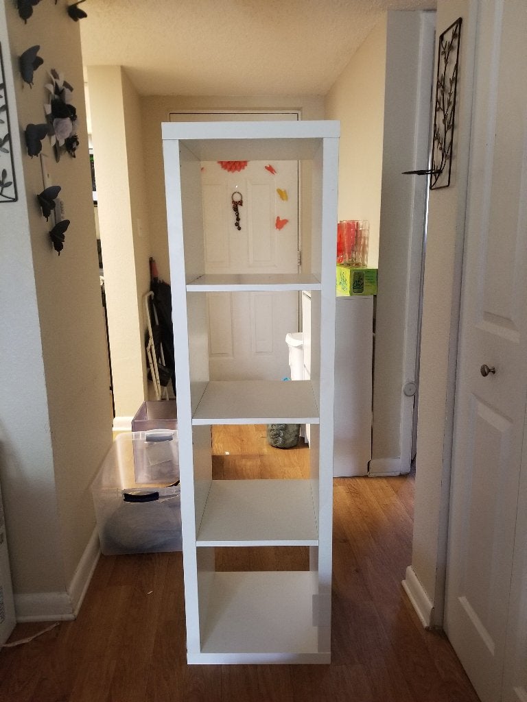3x Kallax 4 vakken open kast vakkenkast 4x1 wit, Ophalen, 100 tot 150 cm, Zo goed als nieuw, Minder dan 100 cm