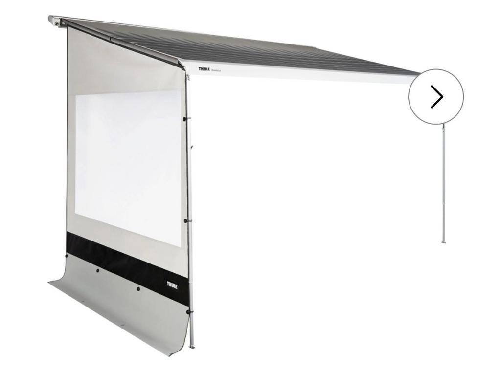 2 x Thule Rainblocker Zijwand G2 1200v2 met rafters, Ophalen of Verzenden, Zo goed als nieuw