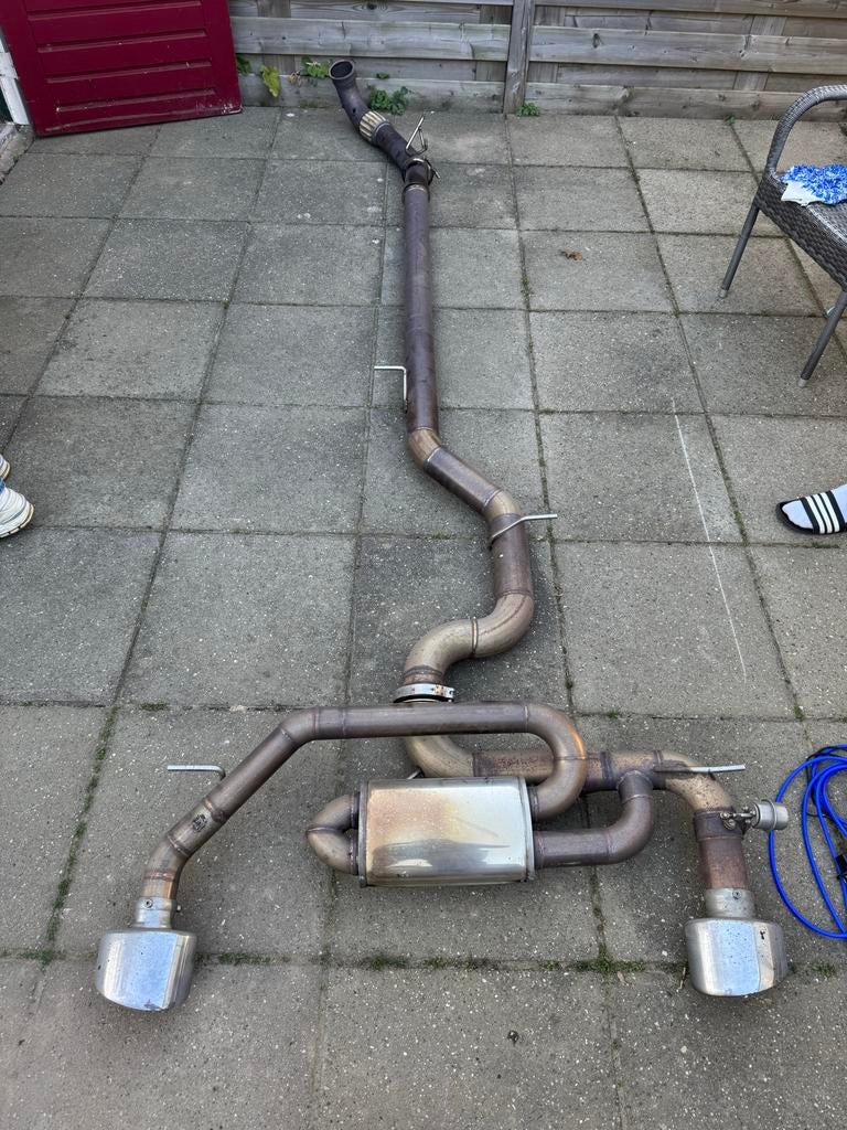 Custom Uitlaatsysteem Audi RS3 8V Straightpipe Simons, Ophalen, Gebruikt, Audi