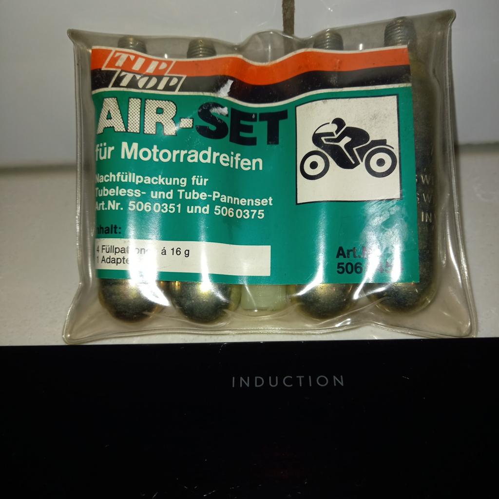 Vintage Rema Tip Top AIR-SET Motorbanden Reparatieset, Ophalen of Verzenden