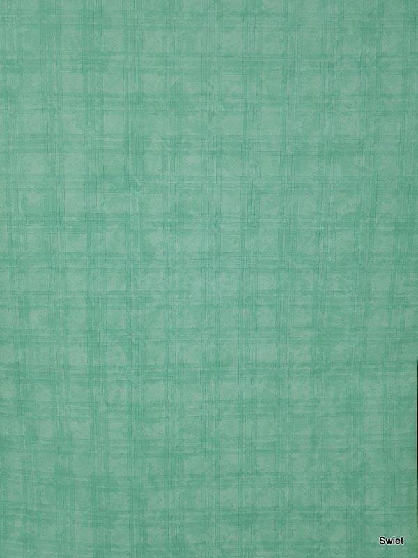 12794 Esta blauw ruitjes behang in waterige tint swiet, Verzenden, Minder dan 10 m², Wit