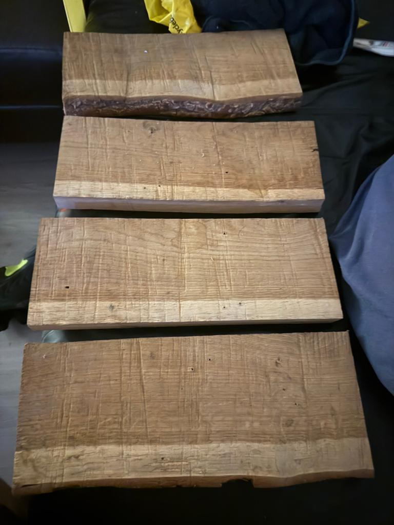Wandplanken 4 stuks, Ophalen of Verzenden, Zo goed als nieuw