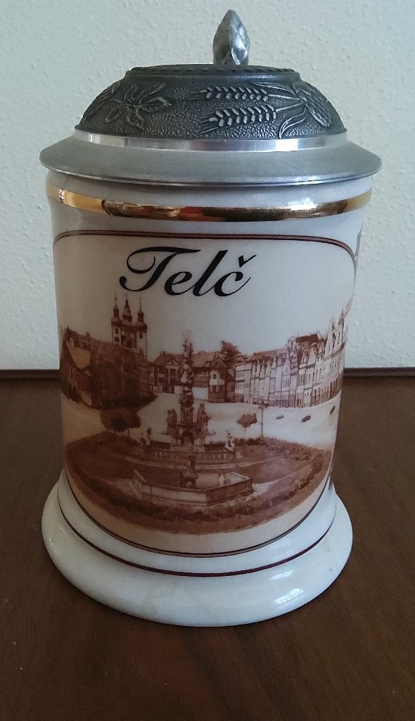 4x bierpullen (2x Keramiek – 2x Glas + 1 mini pul), Ophalen of Verzenden, Zo goed als nieuw, Pul(len), Overige merken