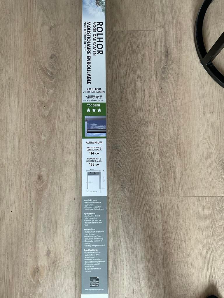 Bruynzeel rolhor voor dakramen 700 serie, Ophalen, 100 tot 150 cm, 100 tot 150 cm, Nieuw
