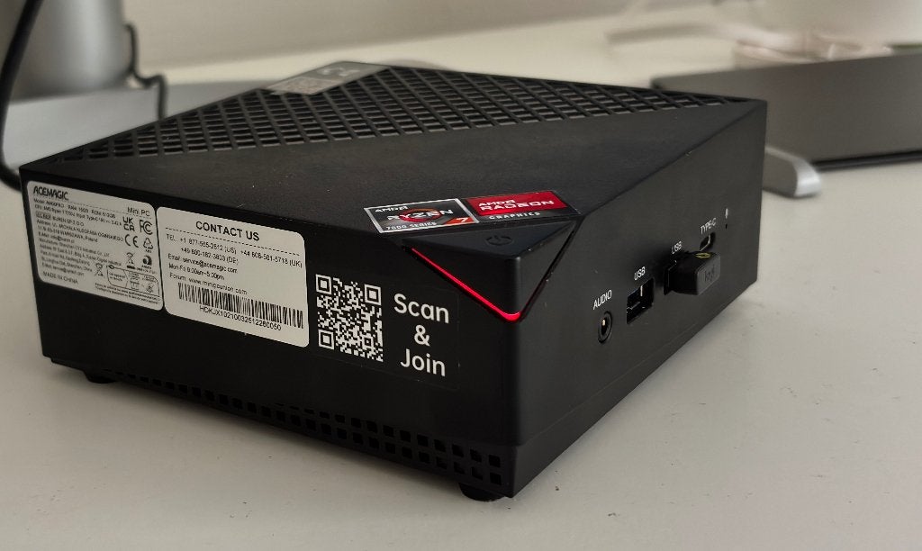 Mini PC Acemagic AM06 pro, Computers en Software, Desktop Pc's, Zo goed als nieuw, 2 tot 3 Ghz, SSD, 16 GB, Ophalen