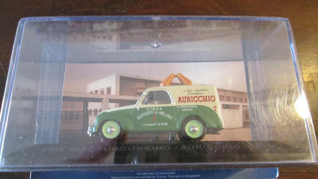 Fiat 500 C Bestel Auricchio 1951 1:43, Ophalen of Verzenden, Nieuw, Auto, Overige merken