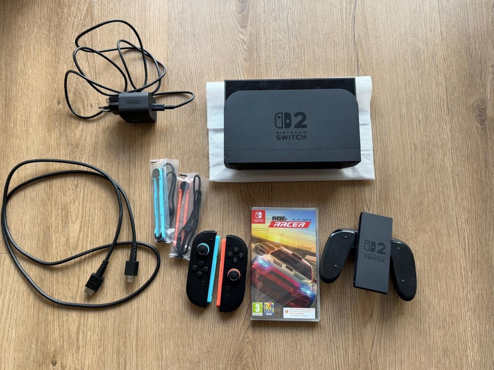 nintendo switch 2 inclusief racespel, Spelcomputers en Games, Ophalen of Verzenden, Zo goed als nieuw, Overige modellen