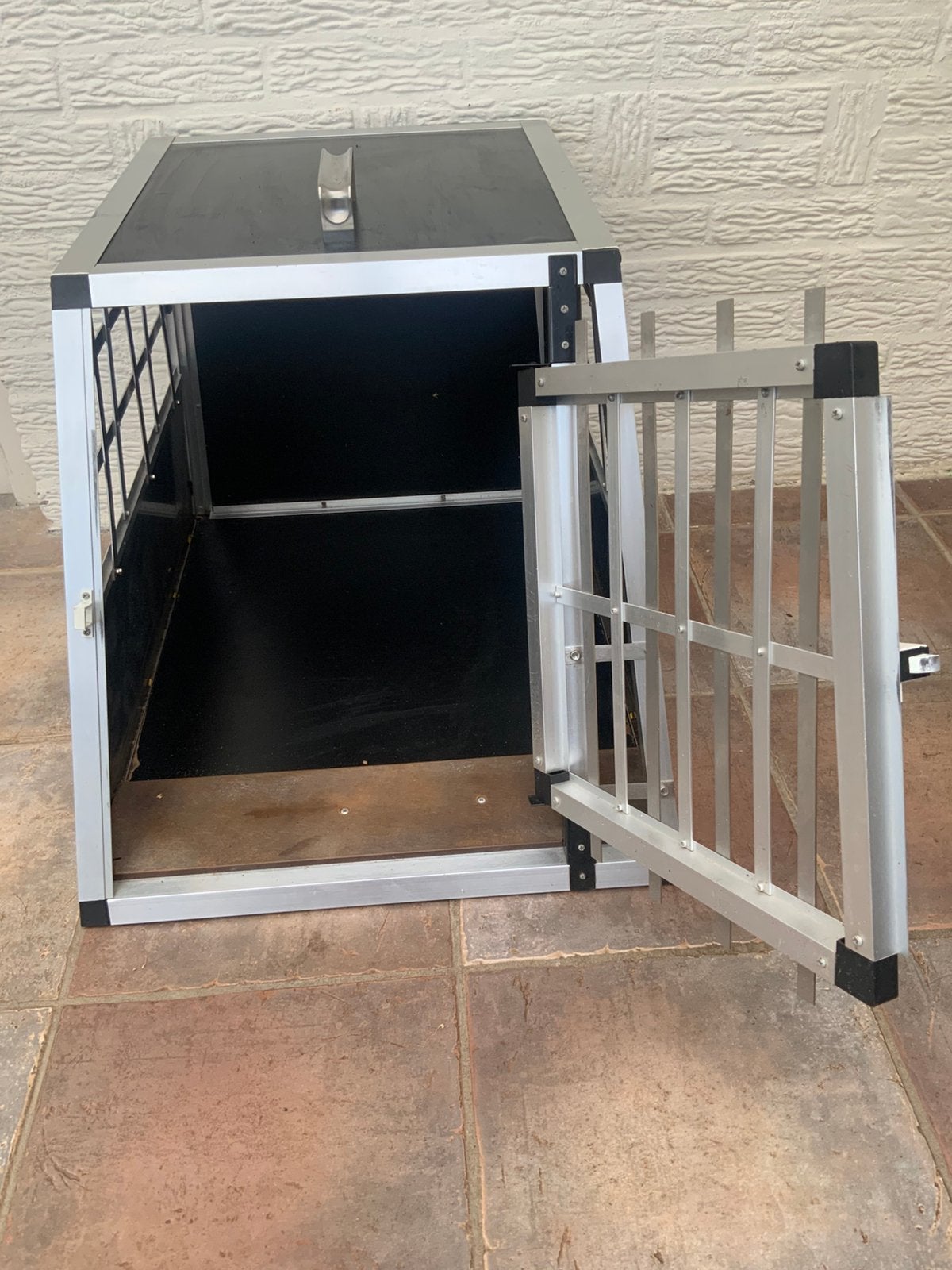 Hondenbench diep 70 cm hoog 50 cm, Dieren en Toebehoren, Ophalen, Zo goed als nieuw, Minder dan 75 cm, Minder dan 65 cm